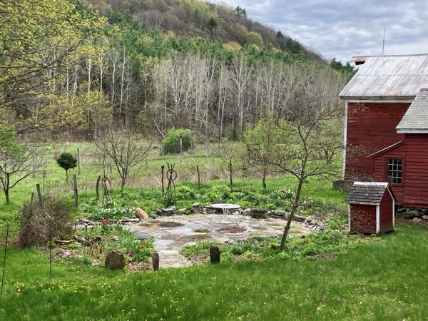 Stone Patio — Spring