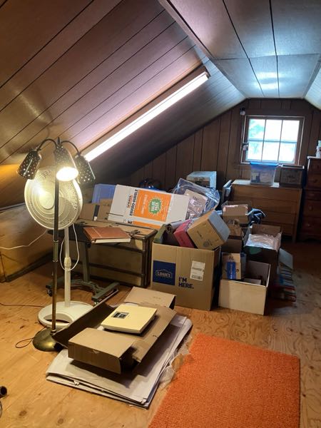 Walk-in Attic
